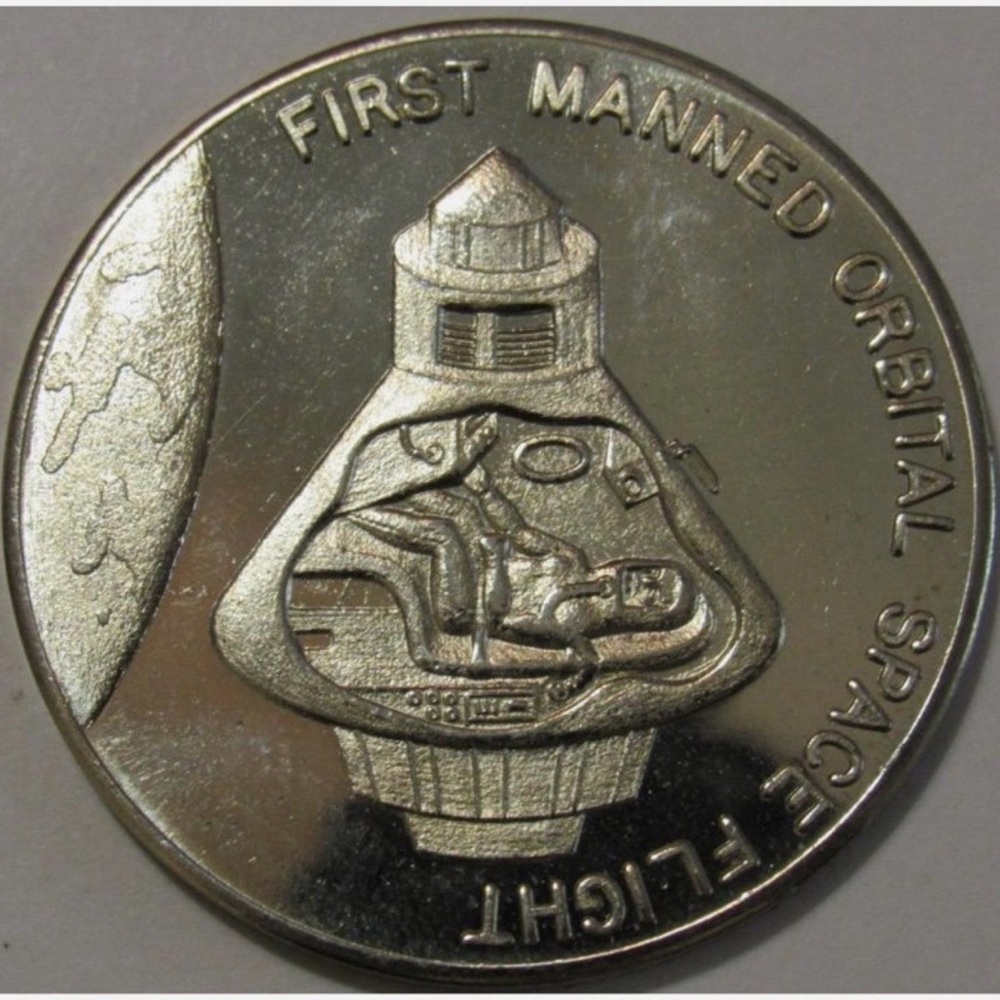 Yuri Gagarin - First Man in Space Commemorative Coin